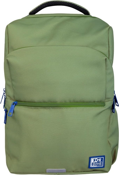 Mochila Oxford B-Ready 28L - Tamanho 42x30x15cm - Bolso almofadado - Pega superior - Poliéster reciclado RPET - Verde 