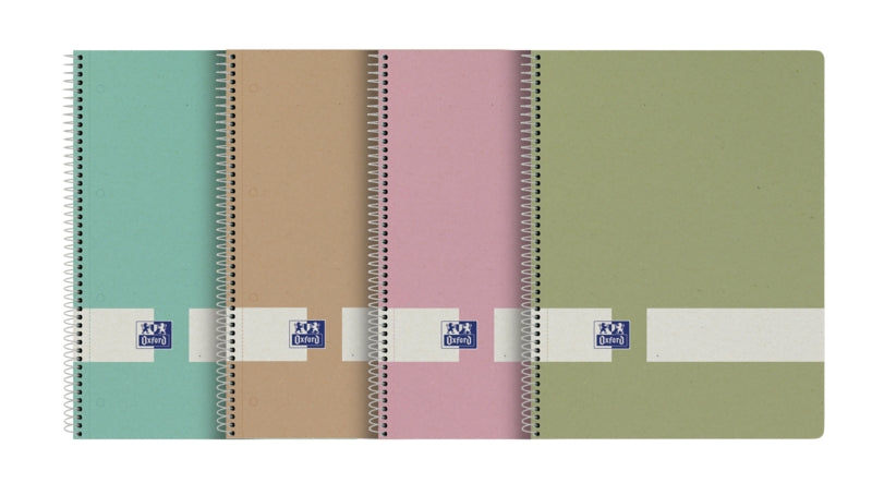 Oxford Nature Europeanbook A4+ Tapa Dura - 80 Hojas - 1 Linea - 2 Margenes - Cantidad: 5 - Prinkweb