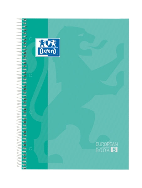 Oxford School Classic A4+ Europeanbook - Tapa Extradura - 50% Hojas Gratis - 5x5 - 120 Hojas - Cantidad: 5 - Prinkweb