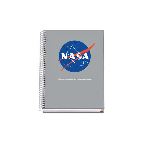 Dohe Cuaderno en Espiral A5 - 162x210mm - Tapa Dura con Carton Forrado - 100 Hojas de Papel Offset de 90gr - Cuadricula de 5mm - Prinkweb