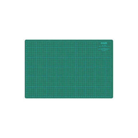 Base de corte em PVC Dohe 3mm - Superfície auto-regeneradora - Grelha métrica impressa - Tamanho A3 