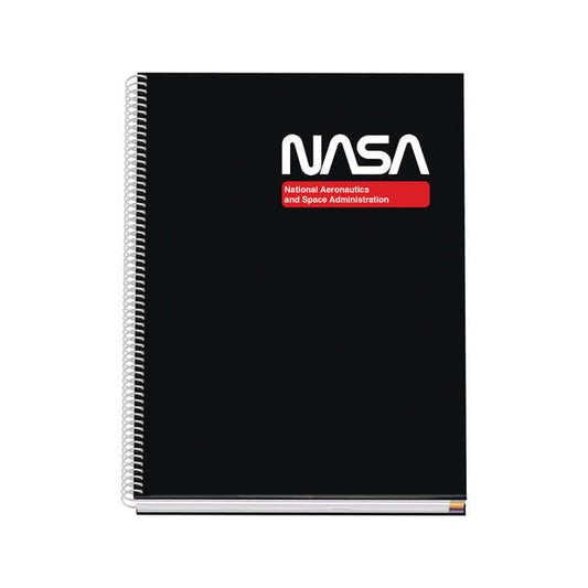 Dohe Cuaderno en Espiral de Tapa Dura A4 - 228x300mm - Cubierta en Carton Forrado con Papel Impreso a Todo Color y Plastificado Brillo - Interior de 100 Hojas en Papel Offset de 90gr - Prinkweb