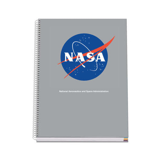 Dohe Cuaderno Espiral Tapa Dura A4 - 228x300mm - Cubierta Carton Forrado Impreso a Color - Espiral Metalico Blanco - 100 Hojas Offset 90g Microperforadas - Cuadricula 5mm - Prinkweb