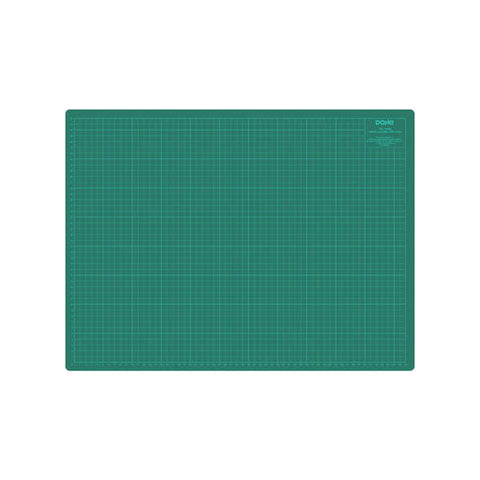 Base de corte em PVC Dohe 3mm - Superfície auto-regeneradora - Grelha métrica impressa - Tamanho A2 