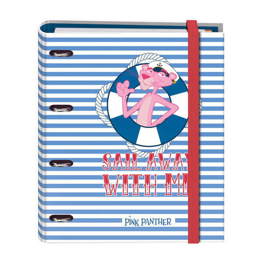 Dohe Cuaderno de Carton Forrado - 35mm - 100 Hojas Offset 90g - 4 Anillas Niqueladas - 4 Separadores Polipropileno - Sobre Transparente Velcro - Prinkweb
