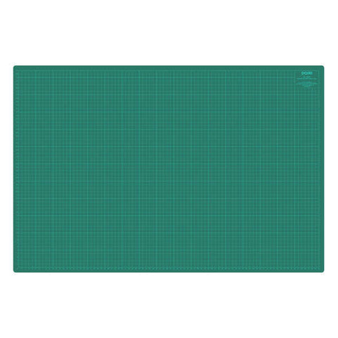 Base de corte em PVC Dohe 3mm - Superfície auto-regeneradora - Grelha métrica impressa - Tamanho A1 