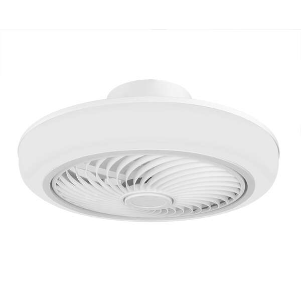 Ventilador de teto Orbegozo CP 12435 Elegance - Motor DC de 35 W - 5 pás em ABS - Iluminação LED regulável - Função reversível - Comando à distância - Silencioso 