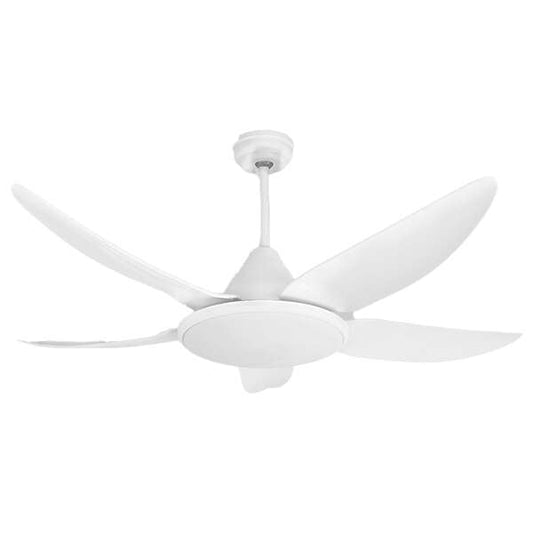 Ventilateur de plafond intelligent Orbegozo CPW 01120 - Moteur CC puissant - 5 vitesses - Éclairage LED - Système réversible - Télécommande et application - Économe en énergie 