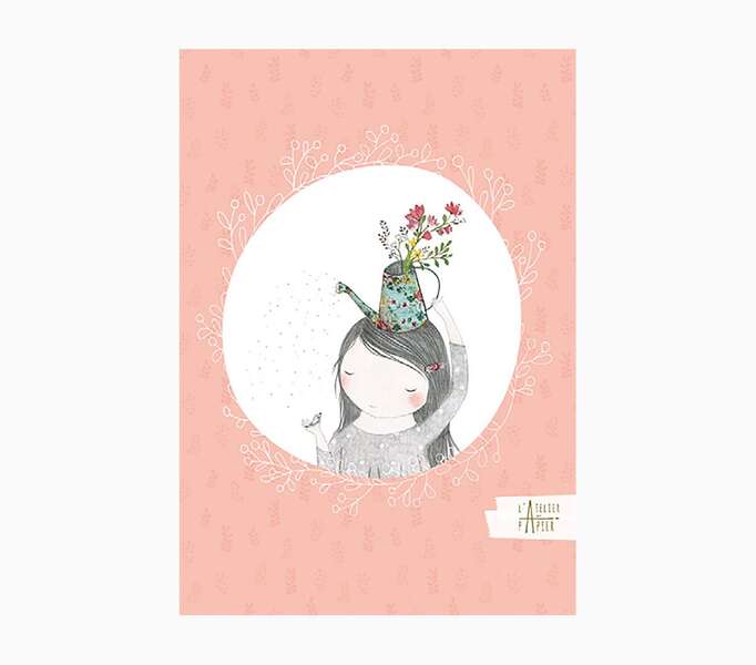 Pictura Cuaderno A6 - 105x150mm - 48 Paginas con Lineas - Papel Certificado FSC - Prinkweb