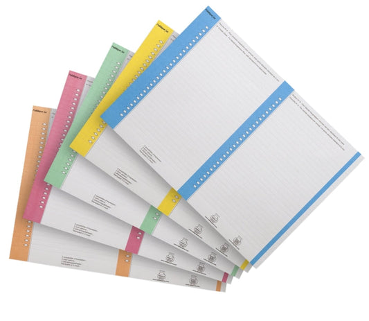 Elba Bristol Etiquetas para Carpeta Colgante N° 8 - Hoja con 10 Etiquetas - Resistente Material Bristol - Tamaño Adecuado para Carpeta Colgante - Prinkweb