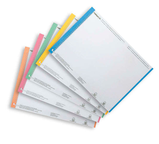 Elba Bristol Hoja 10 Etiquetas para Carpeta Colgante N°0 - Resistente - Tamaño Adecuado - Colores Surtidos - Prinkweb