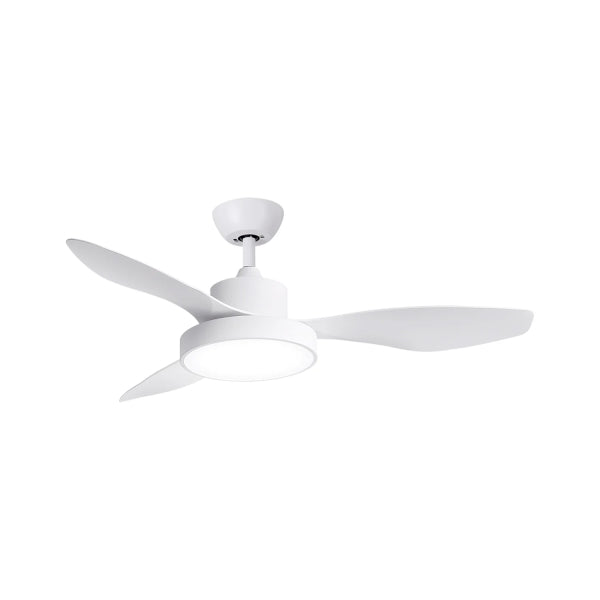 Ventilateur de plafond intelligent SPC Conforto DC LITE 2 avec éclairage - Moteur CC 42 W - 6 vitesses, 4 modes de fonctionnement - Éclairage LED avec 3 réglages de température de couleur