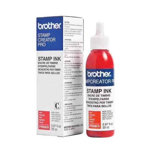 Brother Bote de Tinta Rojo para Maquina de Sellos SC2000 20cc - Prinkweb