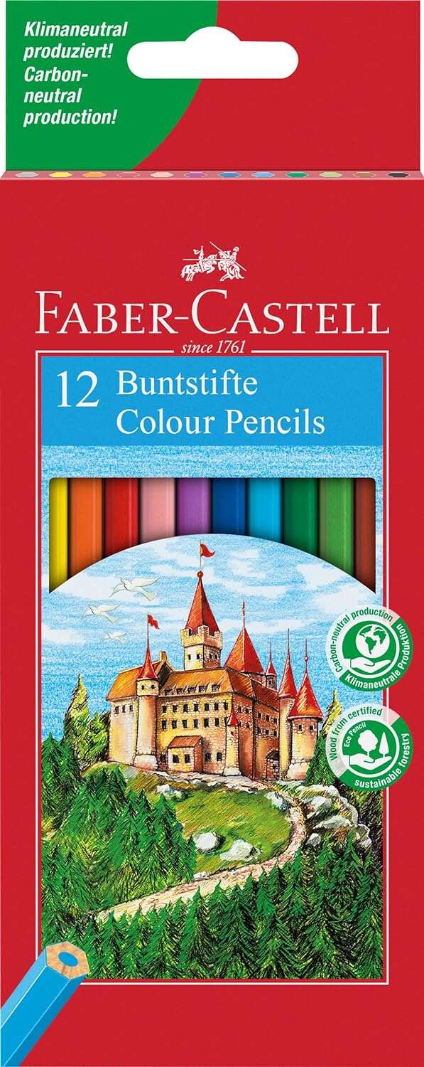 Faber-Castell Classic Colour Lapices de Colores Hexagonales - Resistencia a la Rotura - C