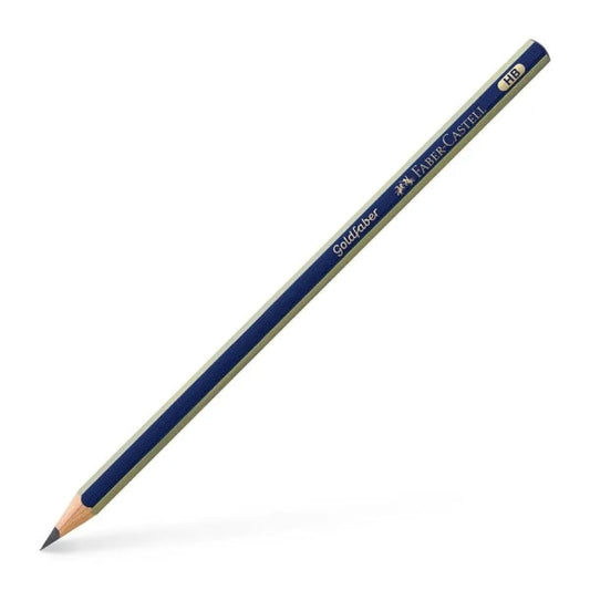 Crayon graphite Faber-Castell Goldfaber 1221 HB - Haute qualité - Résistant à la casse - Corps en