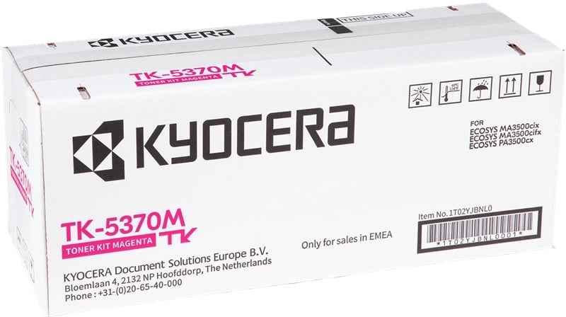 Kyocera TK5370 Magenta Cartucho de Toner Original - 1T02YJBNL0/TK5370M - Prinkweb