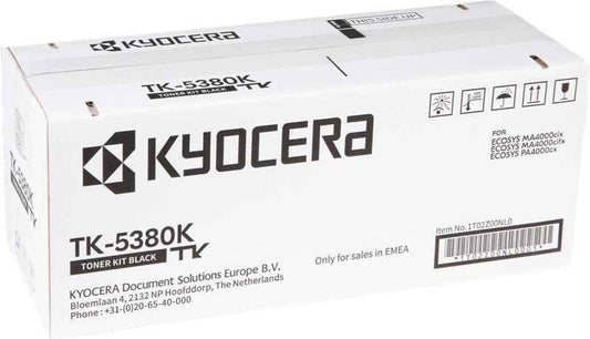Kyocera TK5380 Negro Cartucho de Toner Original - 1T02Z00NL0/TK5380K - Prinkweb