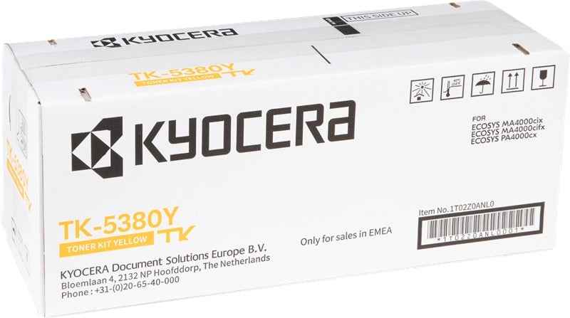 Kyocera TK5380 Amarillo Cartucho de Toner Original - 1T02Z0ANL0/TK5380Y - Prinkweb