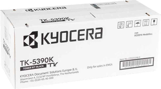 Kyocera TK5390 Negro Cartucho de Toner Original - 1T02Z10NL0/TK5390K - Prinkweb