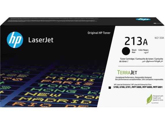 HP W2130A Negro Cartucho de Toner Original - 213A - Prinkweb