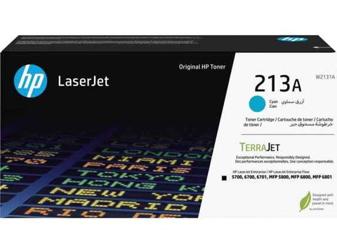 HP W2131A Cyan Original Toner - 213A