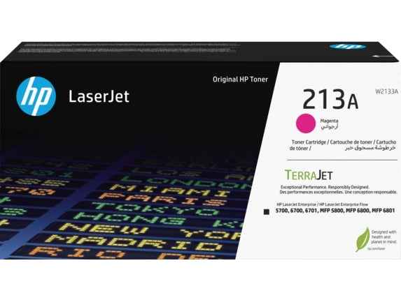 HP W2133A Magenta Cartucho de Toner Original - 213A - Prinkweb