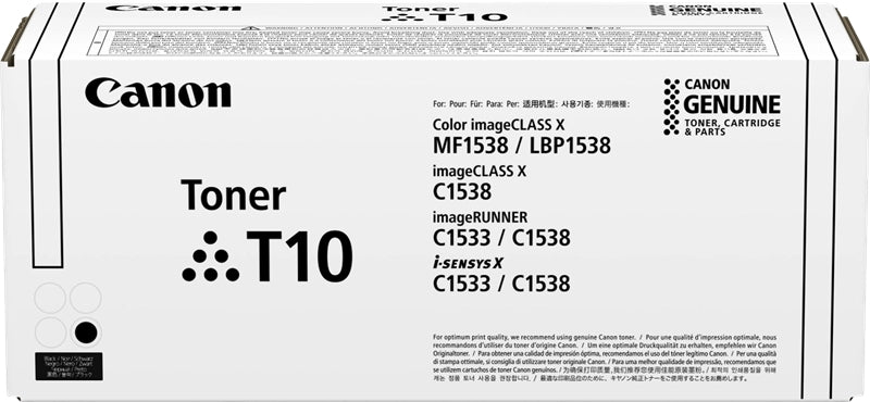 Canon T10 Negro Cartucho de Toner Original - 4566C001 - Prinkweb