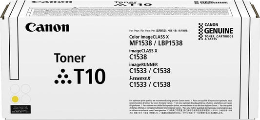 Canon T10 Amarillo Cartucho de Toner Original - 4563C001 - Prinkweb