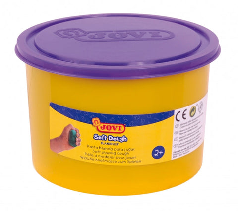 Jovi Soft Dough Blandiver Modeling Paste Jar 460gr - Soft and Flexible - Easy to Knead and Mold - Ideal for Getting Started with Modeling - Purple Color