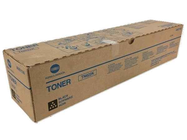 Konica Minolta TN622K Negro Cartucho de Toner Original - A5E7151 - Prinkweb