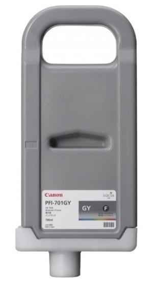 Canon PFI-701GY Gris Cartucho de Tinta Original - 0909B001 - Prinkweb