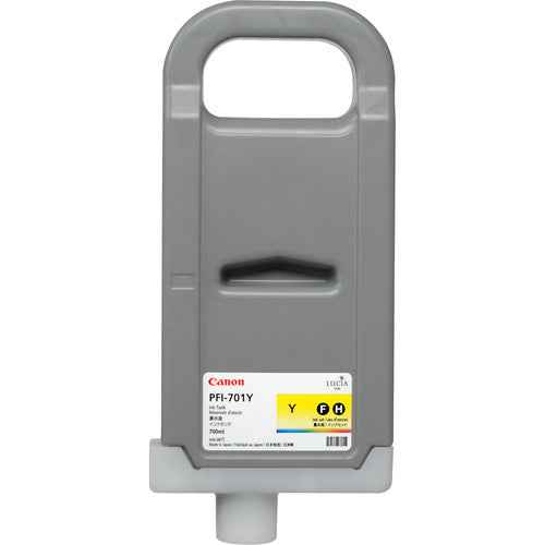 Canon PFI-701Y Amarillo Cartucho de Tinta Original - 0903B001 - Prinkweb