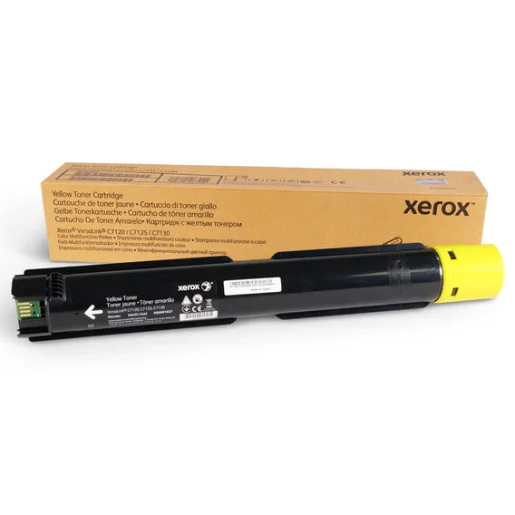 Xerox VersaLink C7120 C7125 C7130 Amarillo Cartucho de Toner Original - 006R01827 - Prinkweb