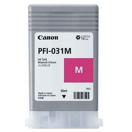 Canon PFI-031M Magenta Cartucho de Tinta Original - 6265C001 - Prinkweb