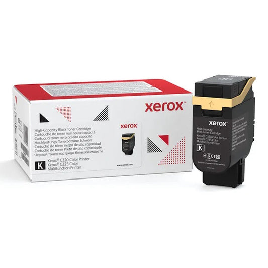 Xerox C320 C325 Negro Cartucho de Toner Original - 006R04831 - Prinkweb