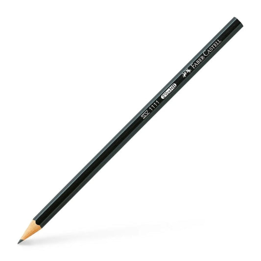 Crayon graphite Faber-Castell Castell 1111 HB - Mine incassable - Corps avec revêtement