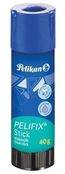 Bâton de colle Pelikan Pelifix 40 g - Idéal pour le papier, le carton, les photos, etc. - Ouverture facile 