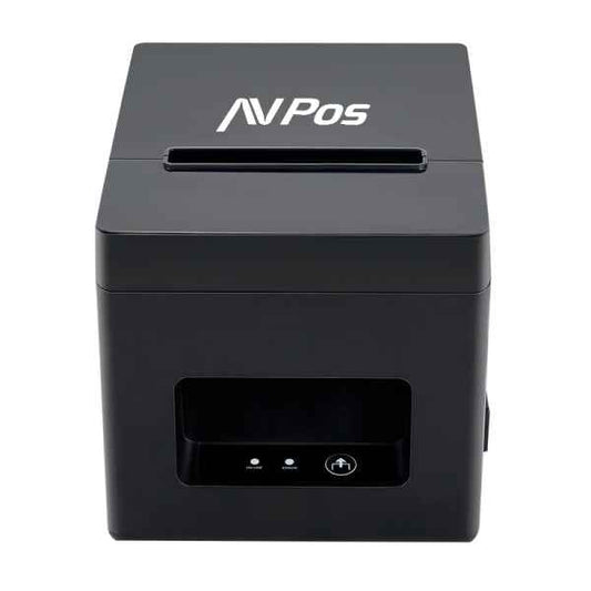 AVPos AVP-TC21NET Impresora Termica Tickets - Velocidad 200mm/s - Autocorte parcial - USB y LAN - Color Negro - Prinkweb