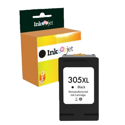 Cartucho compatible HP 305XL negro