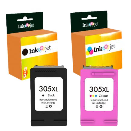 Pack cartuchos compatibles HP 305XL negro + color | Ahorro