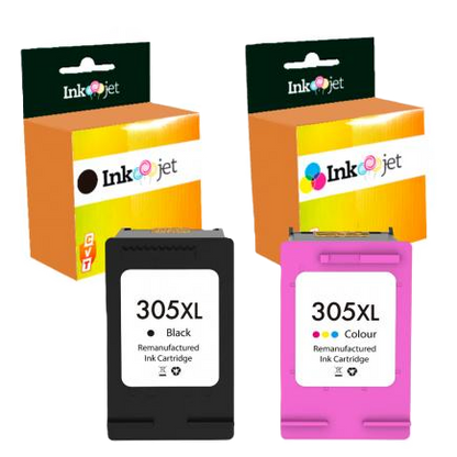 Pack cartuchos compatibles HP 305XL negro + color | Ahorro