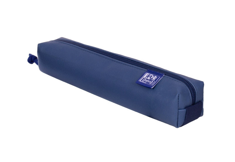 Oxford Kangoo & You Estuche Cuadrado Pequeño - Fabricados en Napa - Goma Elastica para unirlo al Cuaderno - Color Azul - Cantidad: 5 - Prinkweb