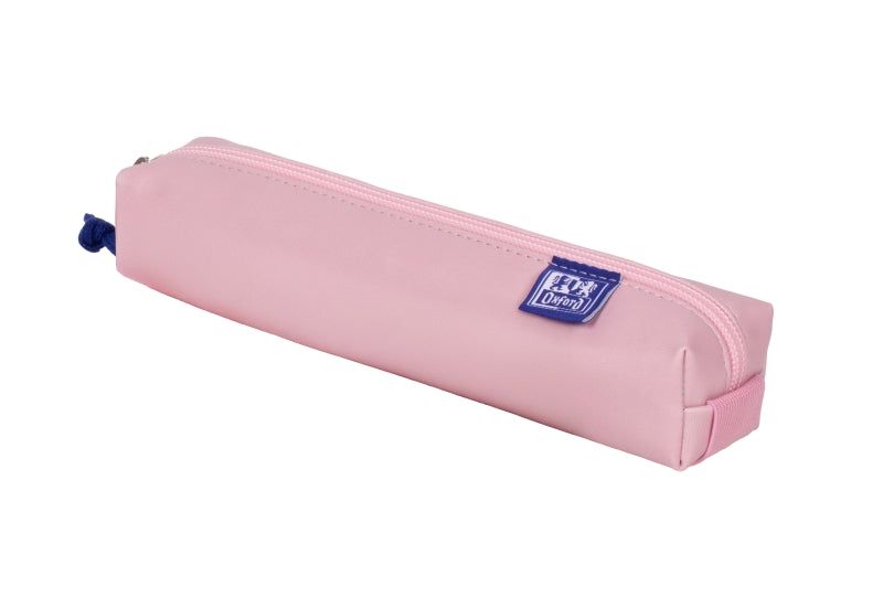 Oxford Kangoo & You Estuche Cuadrado Pequeño - Fabricados en Napa - Goma Elastica para unirlo al Cuaderno - Color Rosa - Cantidad: 5 - Prinkweb