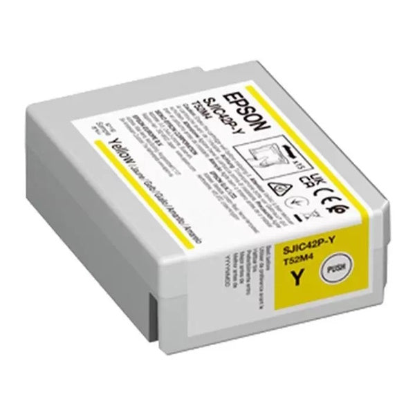 Epson SJIC42P-Y Amarillo Cartucho de Tinta Original - C13T52M440 - Prinkweb