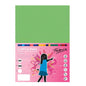 Fabrisa Pack de 50 Cartulinas 180 g/m² - Tamaño A4 - Color Verde