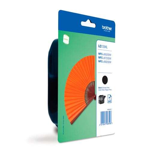 Brother LC129XL Negro Cartucho de Tinta Original - LC129XLBKBP - Prinkweb