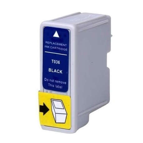 Cartucho compatible Epson T036 Negro