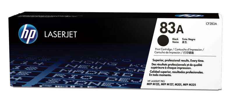 HP CF283A Negro Cartucho de Toner Original - 83A - Prinkweb