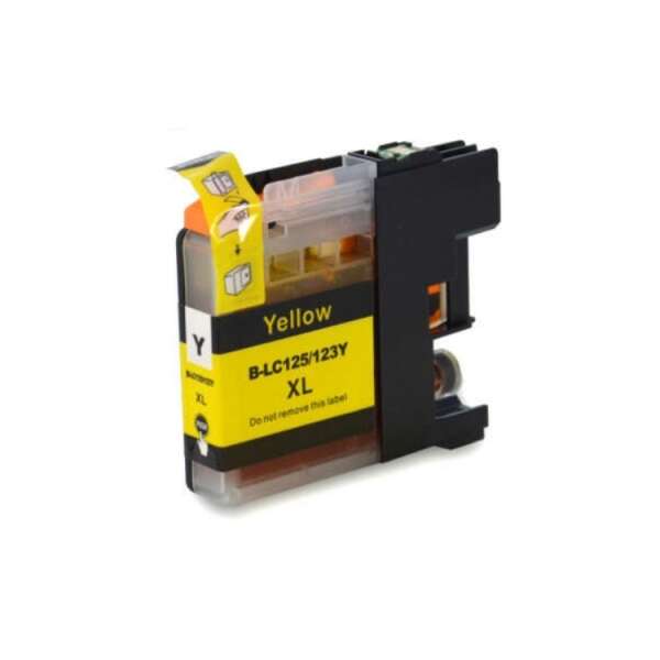 Cartucho compatible Brother LC123XL Amarillo
