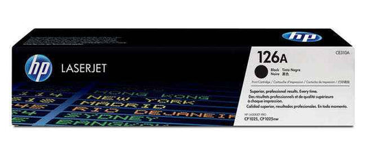 HP CE310A Negro Cartucho de Toner Original - 126A - Prinkweb